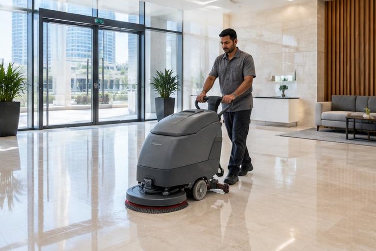 Post-handover commercial deep cleaning