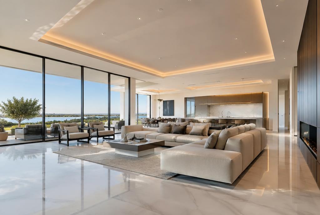 Open-plan villa living space — inspiration